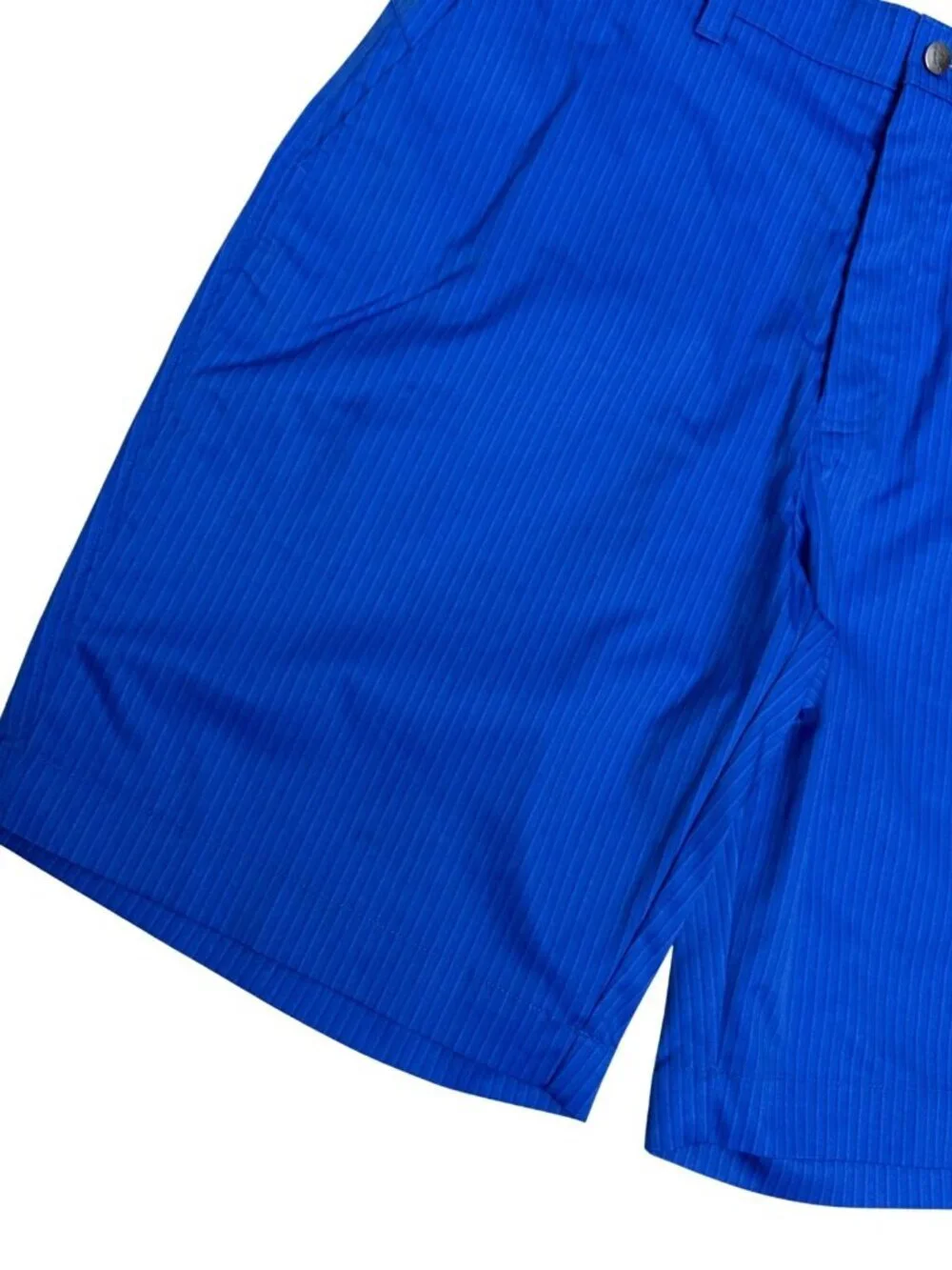 CALLAWAY Golf Shorts Blue Casual Summer Activewear Striped Shorts Mens Medium